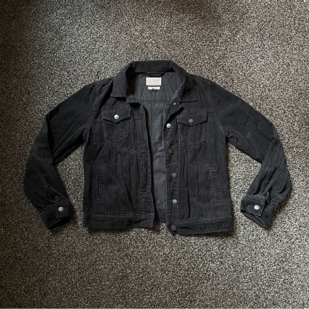 Black corduroy jacket